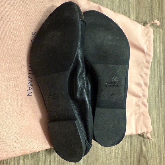 Stuart Weitzman Black Patent Leather Flats - Picture 4 of 4